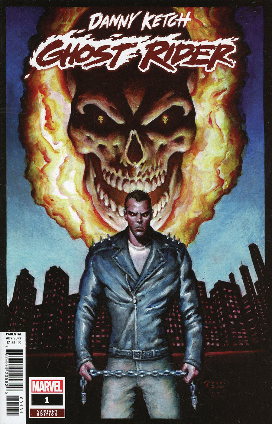 Danny Ketch Ghost Rider #1 Cover C Variant Mark Texeira Cover