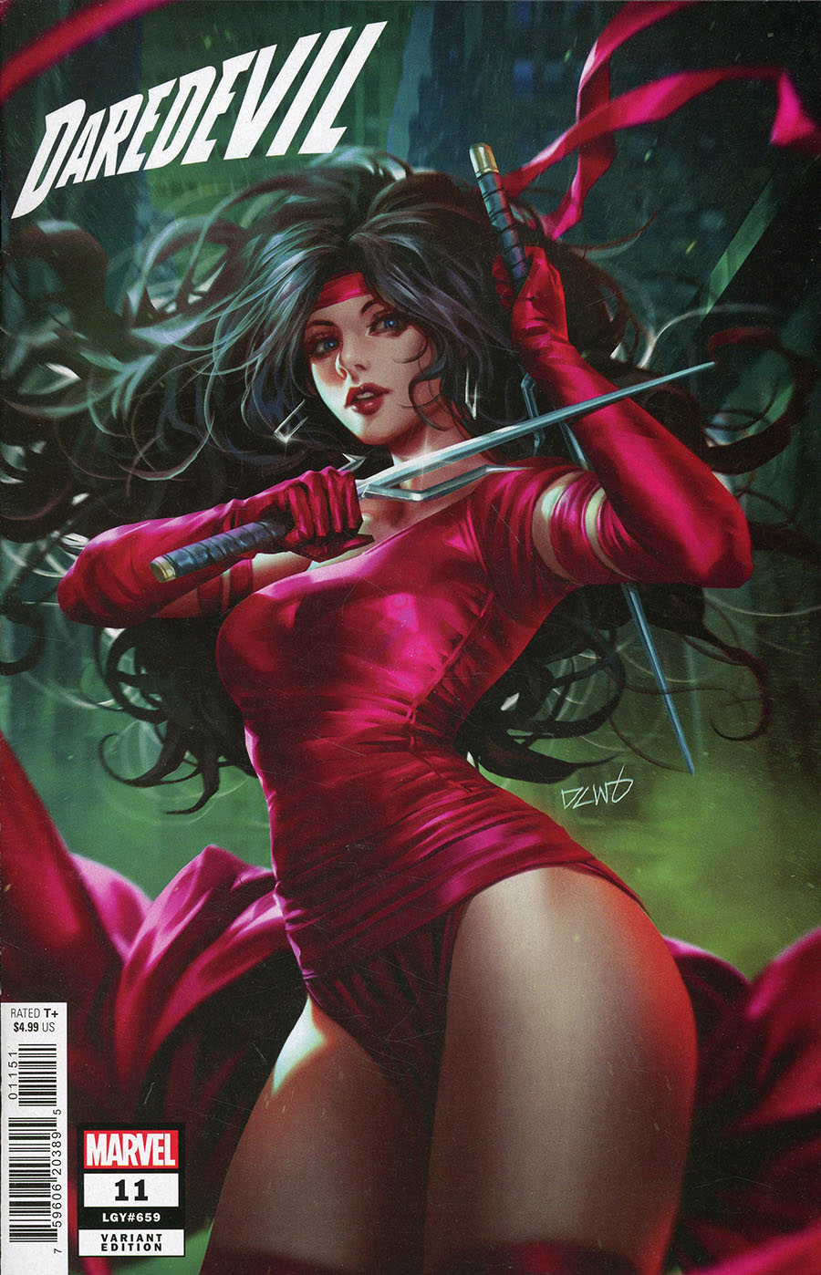 Daredevil Vol 7 #11 Cover D Variant Derrick Chew Elektra Cover