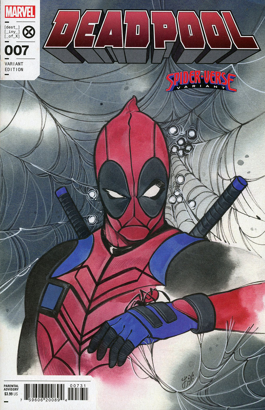 Deadpool Vol 8 #7 Cover B Variant Peach Momoko Spider-Verse Cover