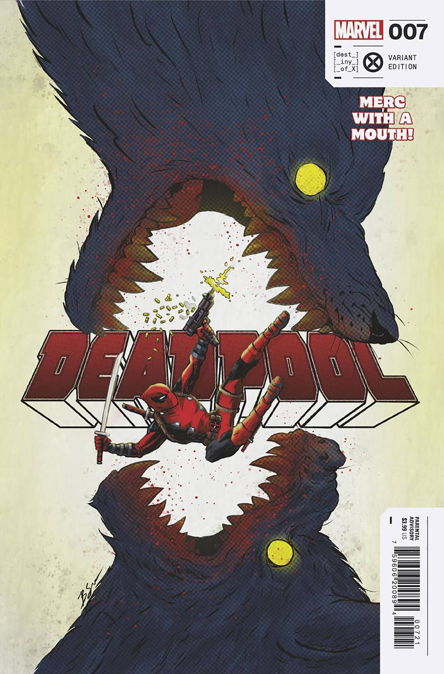Deadpool Vol 8 #7 Cover C Variant Benjamin Su Cover