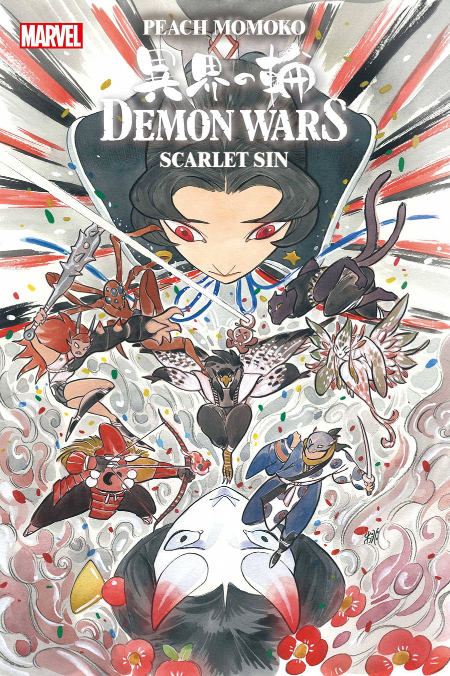 Demon Wars Scarlet Sin #1 (One Shot) Cover A Regular Peach Momoko Cover