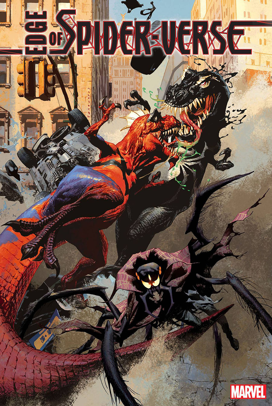 Edge Of Spider-Verse Vol 3 #1 Cover B Variant Josemaria Casanovas Connecting Cover (Limit 1 Per Customer)