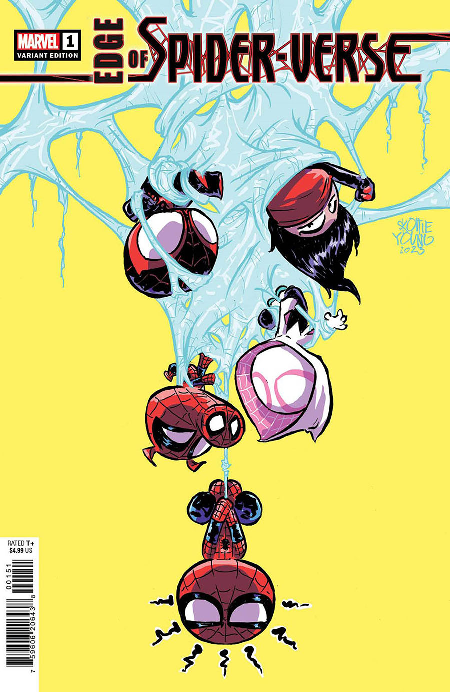 Edge Of Spider-Verse Vol 3 #1 Cover E Variant Skottie Young Cover (Limit 1 Per Customer)