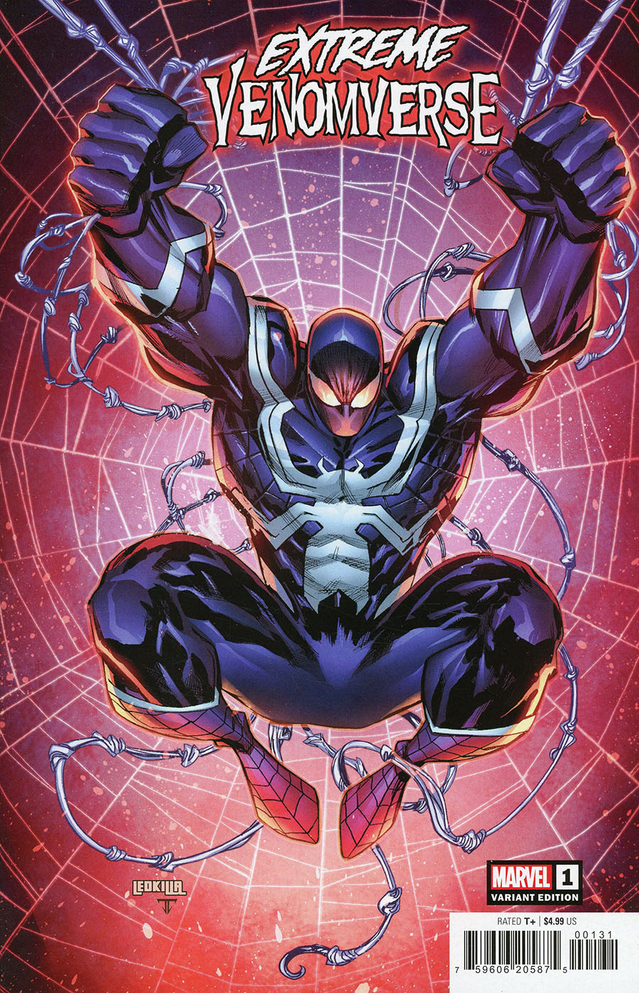 Extreme Venomverse #1 Cover B Variant Ken Lashley Symbiote Cover
