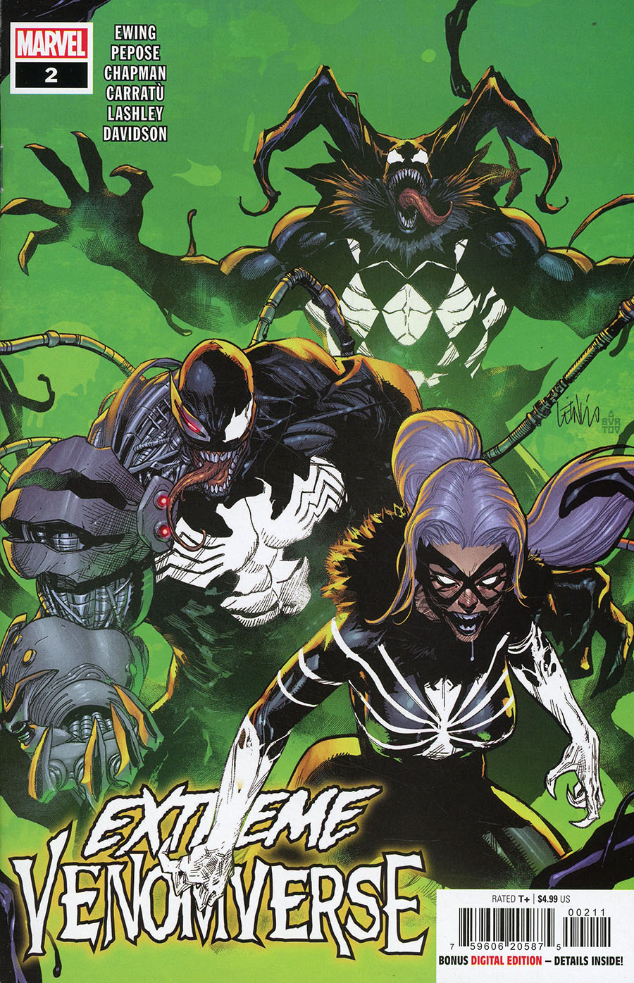 Extreme Venomverse #2 Cover A Regular Leinil Francis Yu Cover