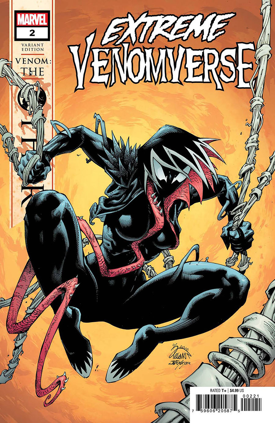Extreme Venomverse #2 Cover C Variant Ryan Stegman Venom The Other Cover