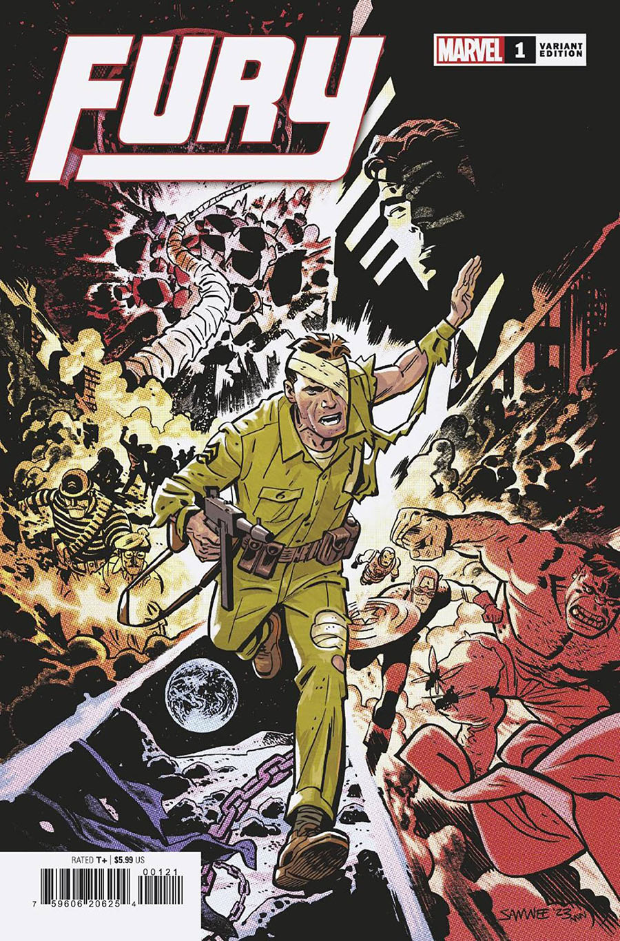 Fury #1 (One Shot) Cover B Variant Chris Samnee Cover