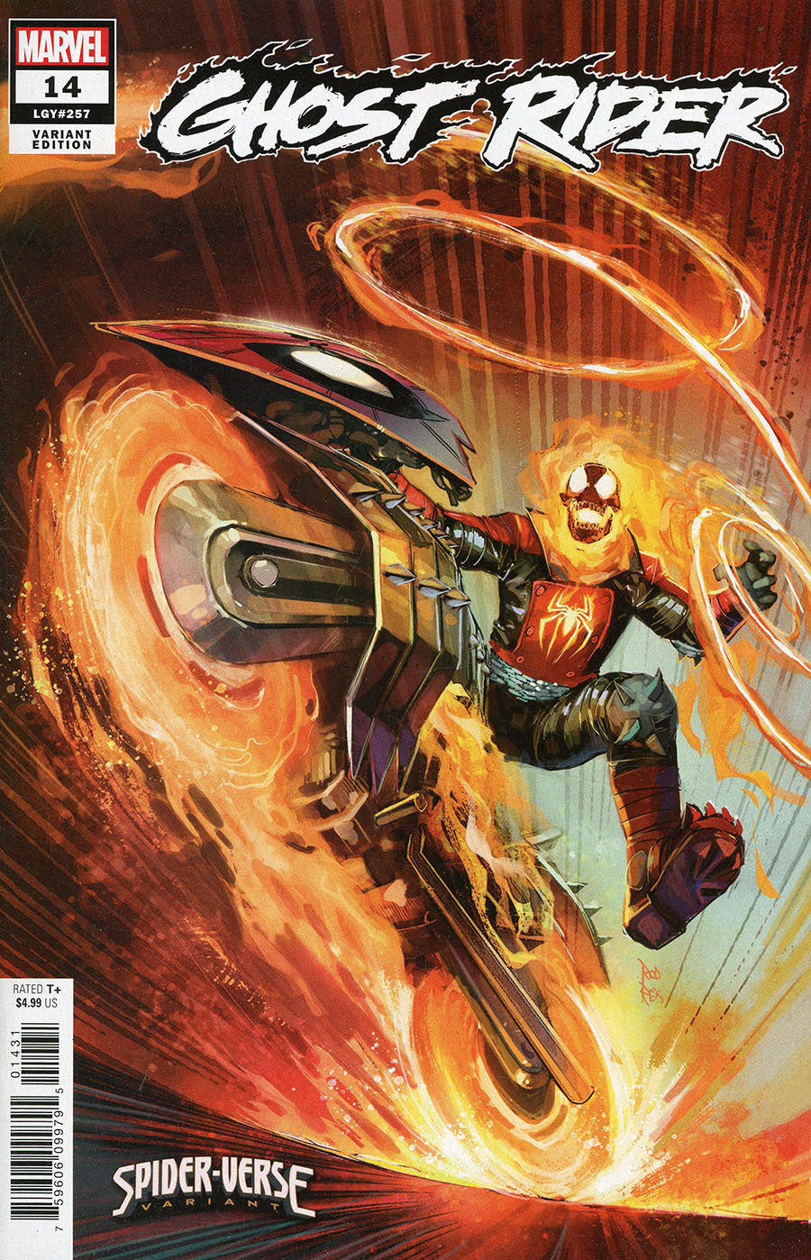 Ghost Rider Vol 9 #14 Cover B Variant Rod Reis Spider-Verse Cover