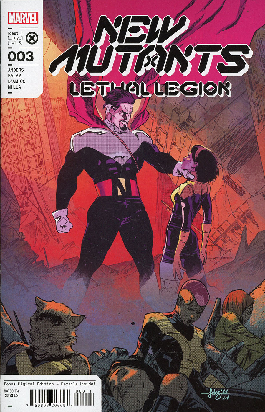 New Mutants Lethal Legion #3 Cover A Regular Javier Fernandez Cover