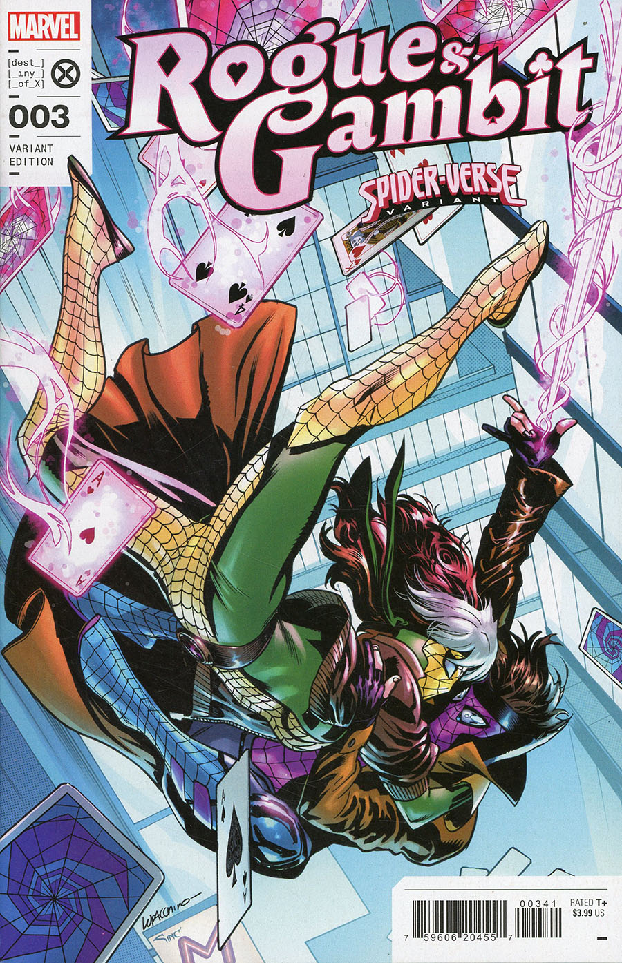 Rogue & Gambit Vol 2 #3 Cover B Variant Emanuela Lupacchino Spider-Verse Cover