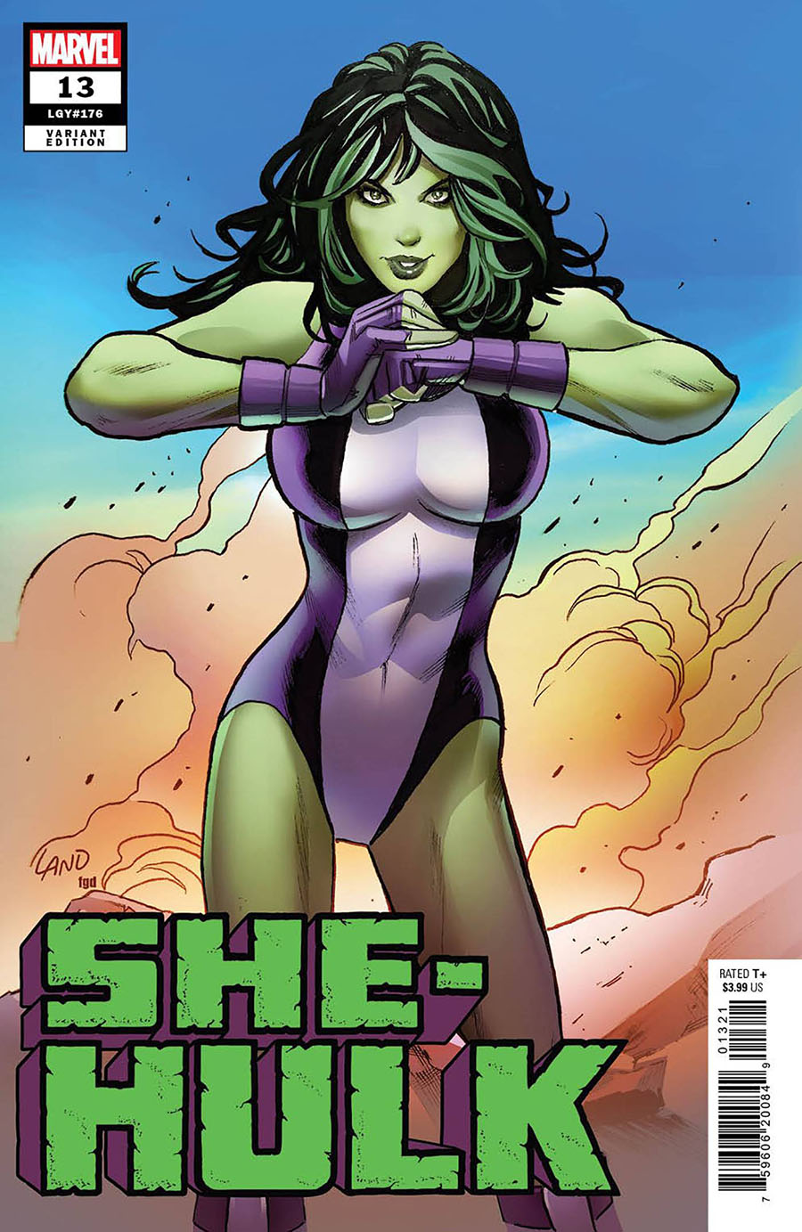 She-Hulk Vol 4 #13 Cover C Variant Greg Land Cover
