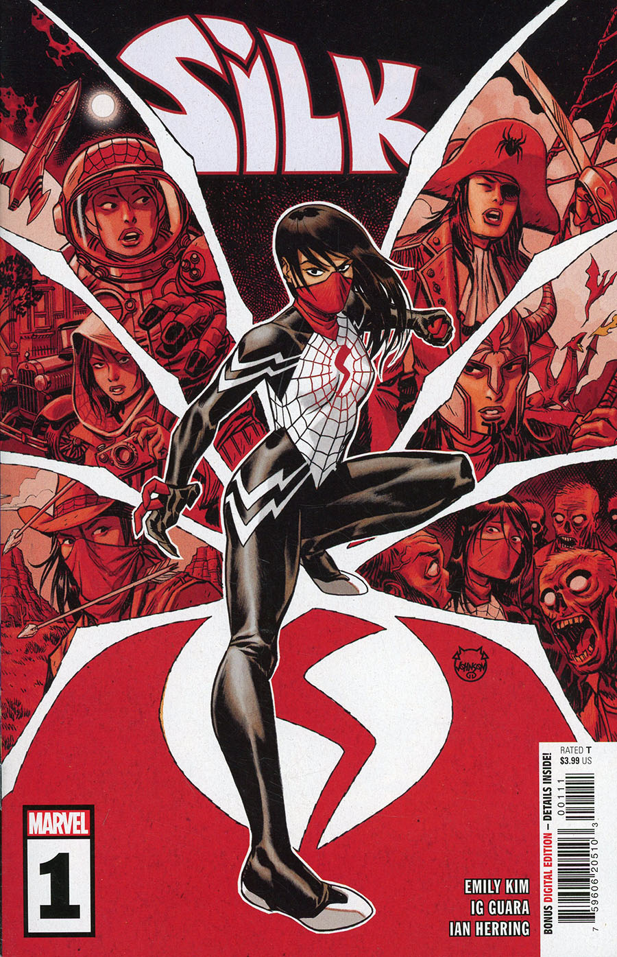 Silk Vol 5 #1 Cover A Regular Dave Johnson Cover