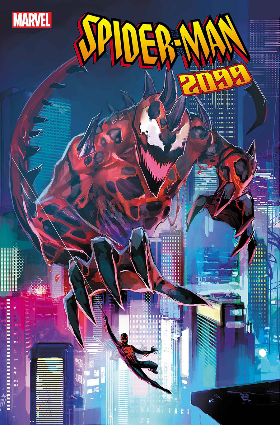 Spider-Man 2099 Dark Genesis #1 Cover B Variant Rod Reis Connecting Cover (Limit 1 Per Customer)