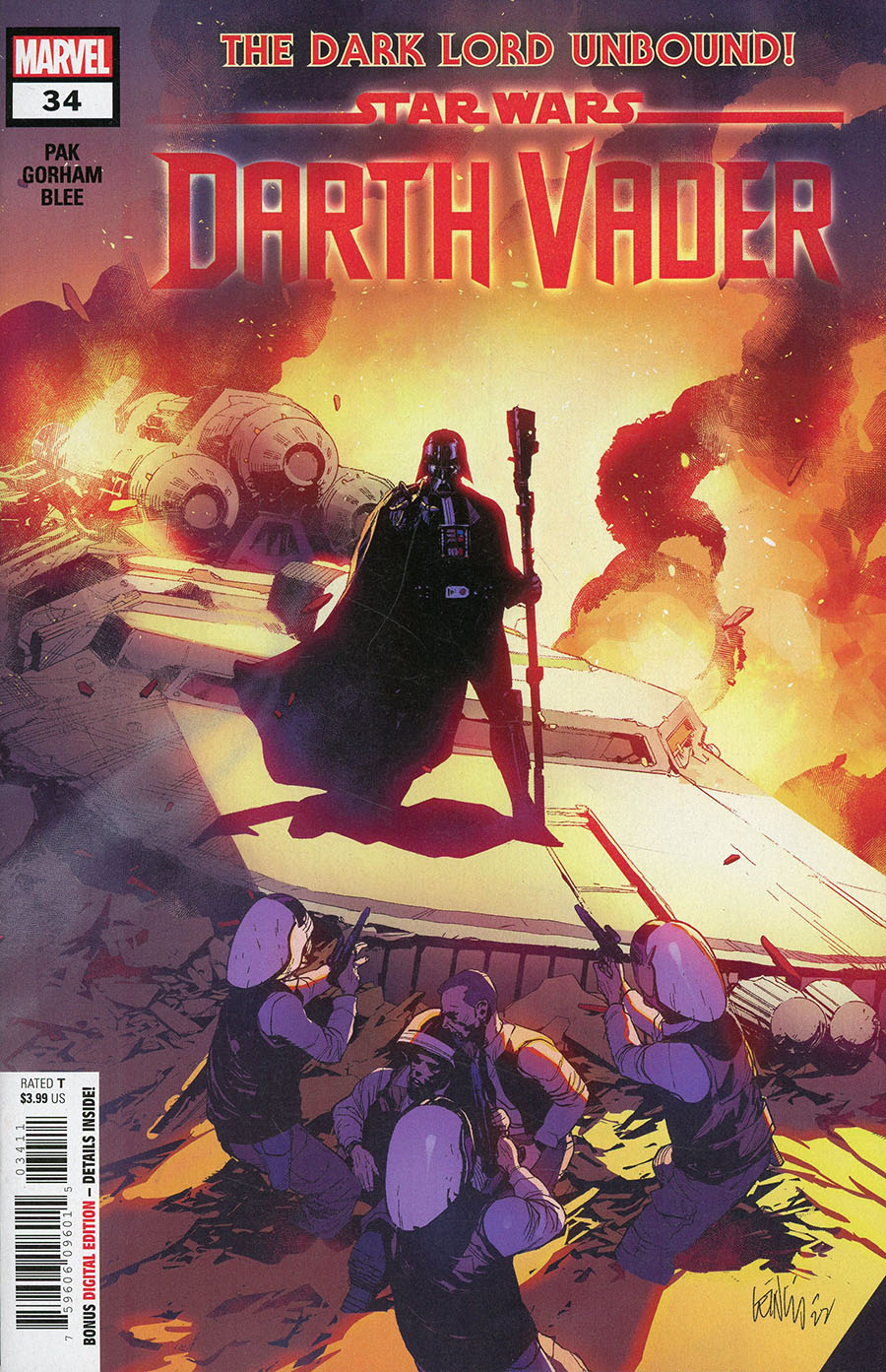 Star Wars Darth Vader #34 Cover A Regular Leinil Francis Yu Cover