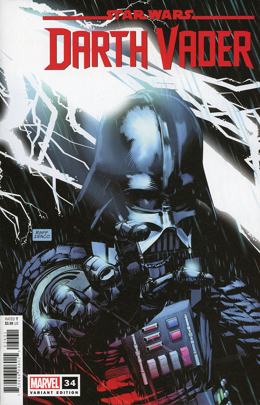 Star Wars Darth Vader #34 Cover D Variant Raffaele Ienco Cover