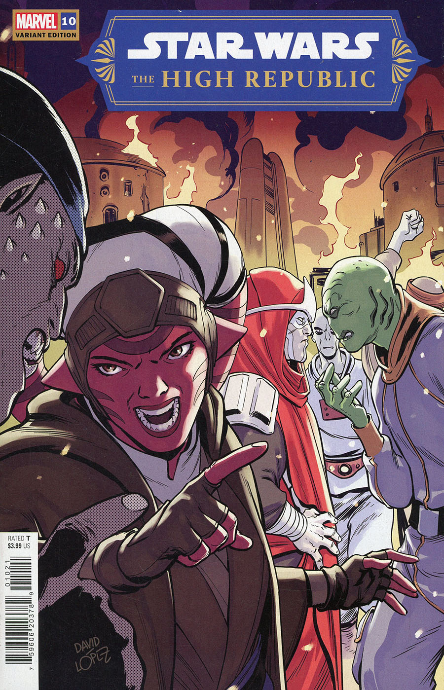 Star Wars The High Republic Vol 2 #10 Cover B Variant David Lopez Cover