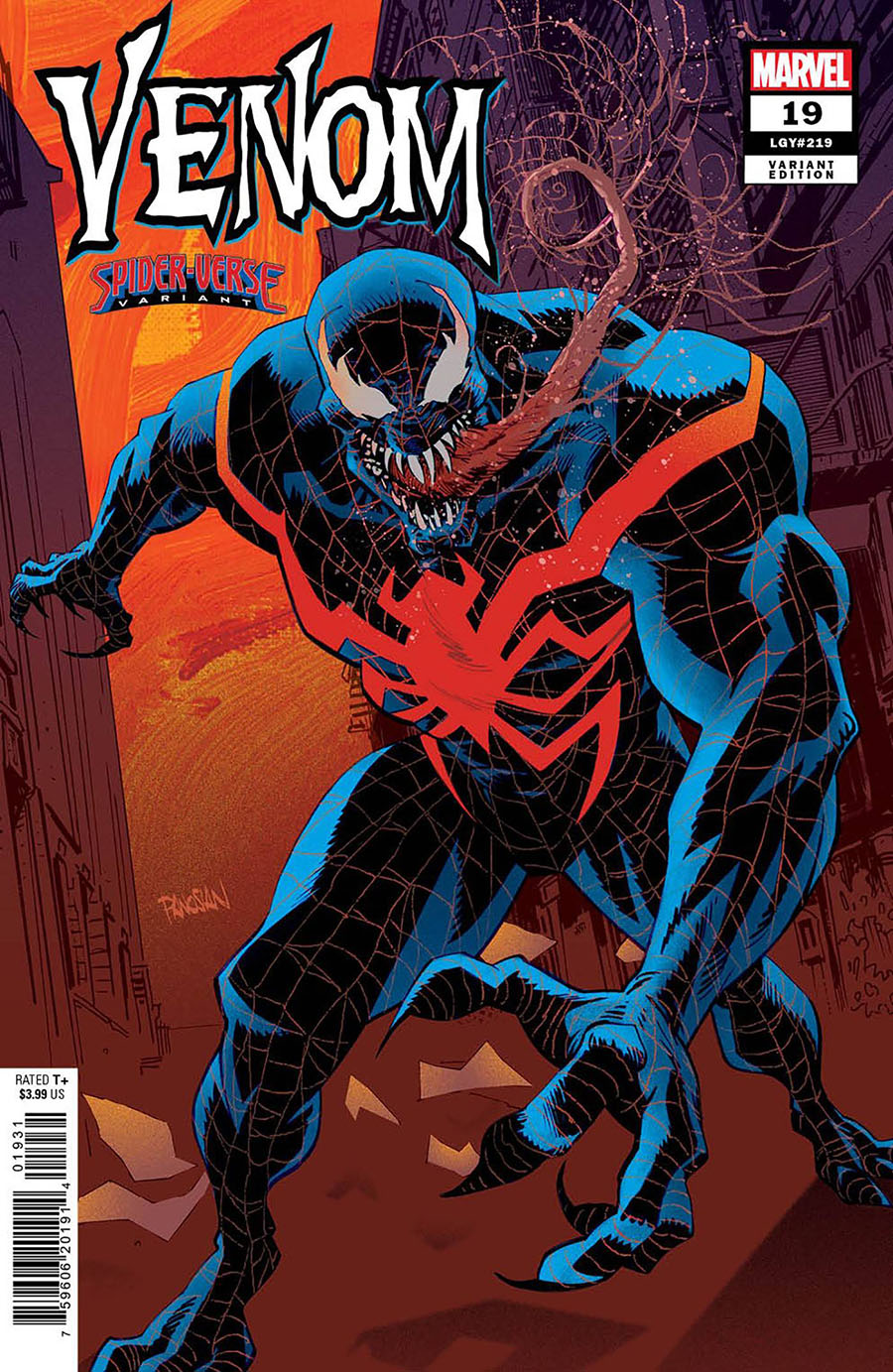 Venom Vol 5 #19 Cover B Variant Dan Panosian Spider-Verse Cover