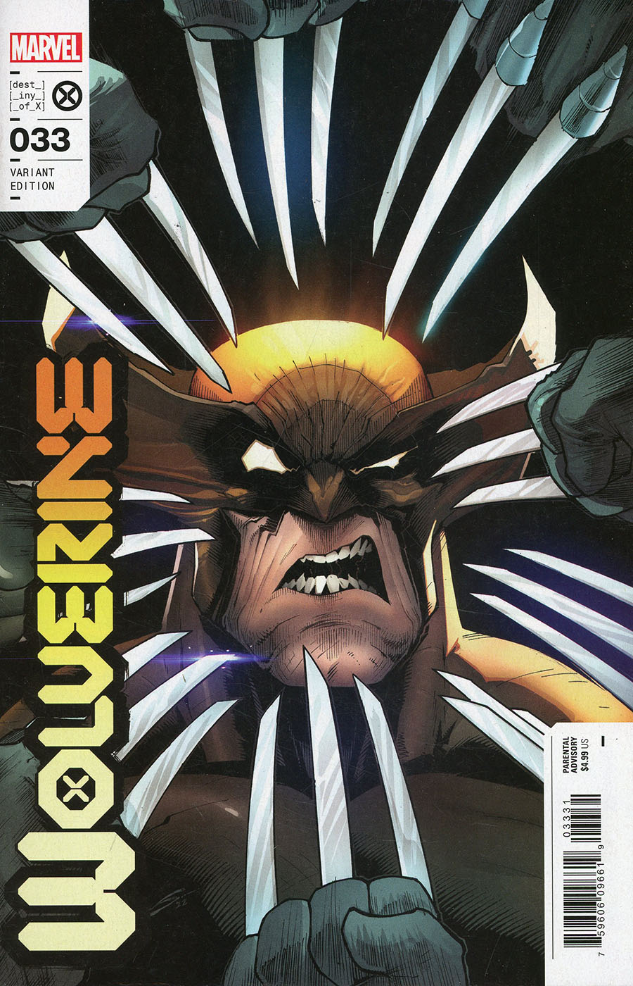 Wolverine Vol 7 #33 Cover D Variant Gerardo Sandoval Cover