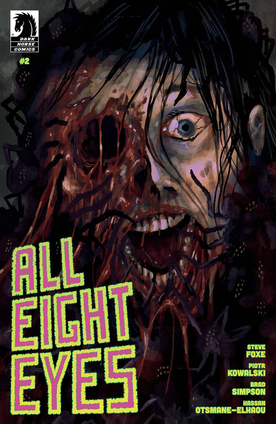 All Eight Eyes #2 Cover B Variant Trevor Henderson Cover