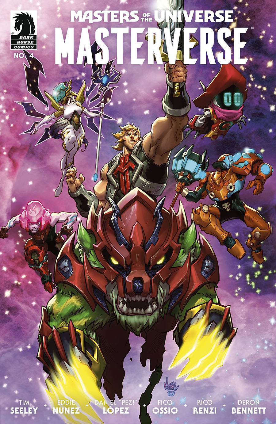 Masters Of The Universe Masterverse #4 Cover A Regular Eddie Nunez Cover