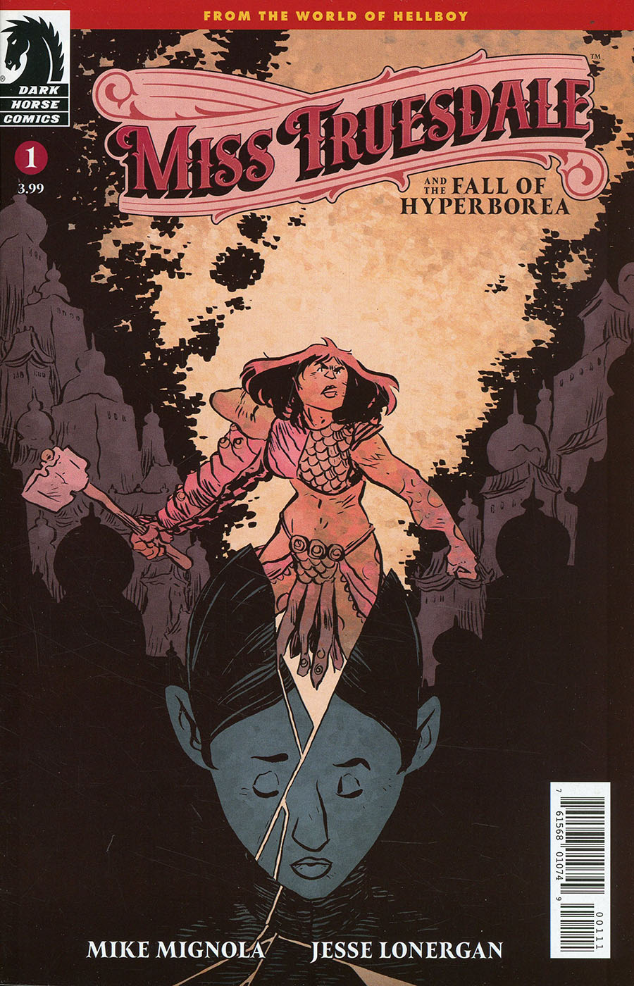Miss Truesdale And The Fall Of Hyperborea #1 Cover A Regular Jesse Lonergan Cover