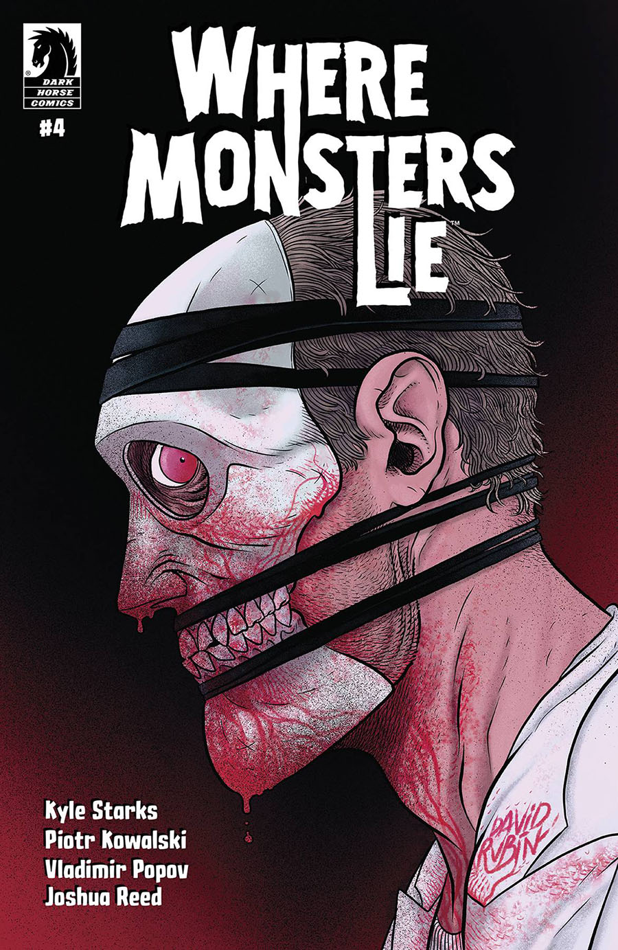 Where Monsters Lie #4 Cover B Variant David Rubin Cover