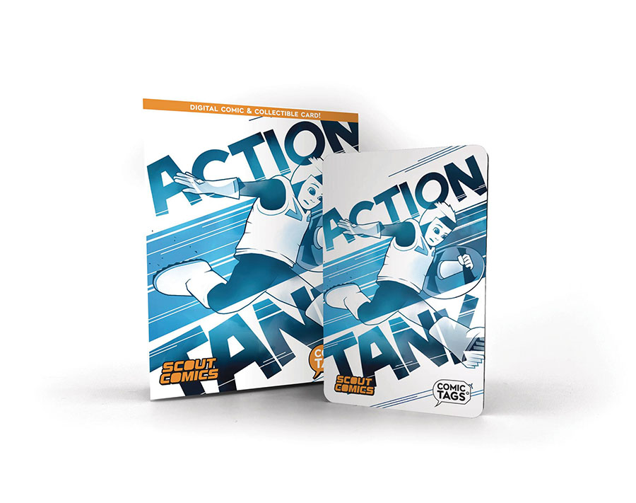 Action Tank TP Comic Tag Collectible Card & Digital Comic