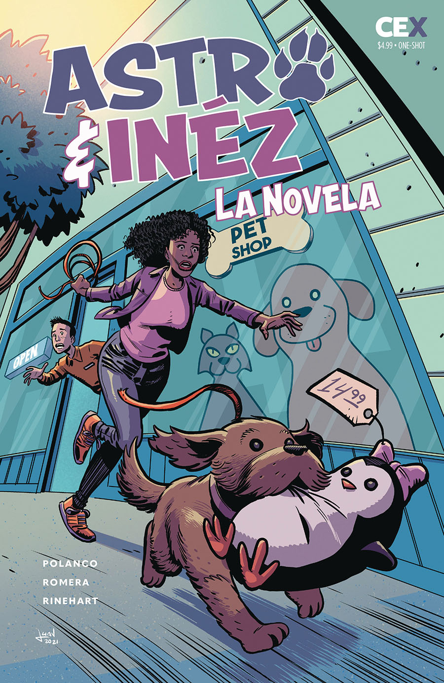 Astro & Inez La Novela #1 (One Shot) Cover A Regular Juan Romera Cover