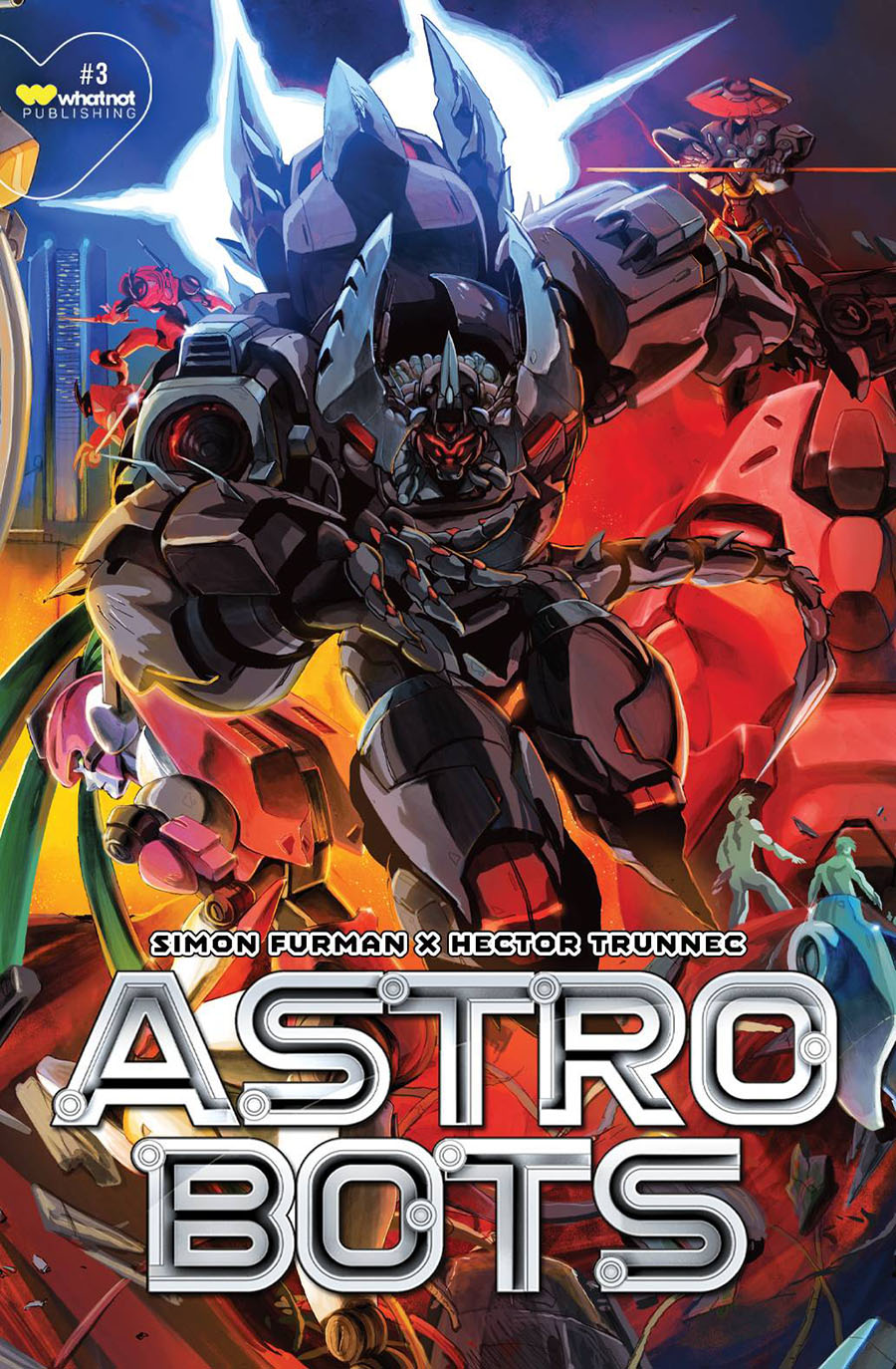 Astrobots #3 Cover A Regular Philip Knott Cover