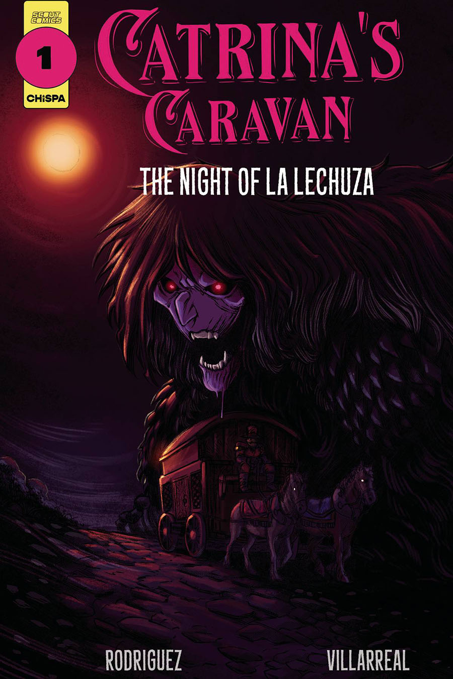 Catrinas Caravan #1 Cover B Variant Guillermo Villarreal Cover