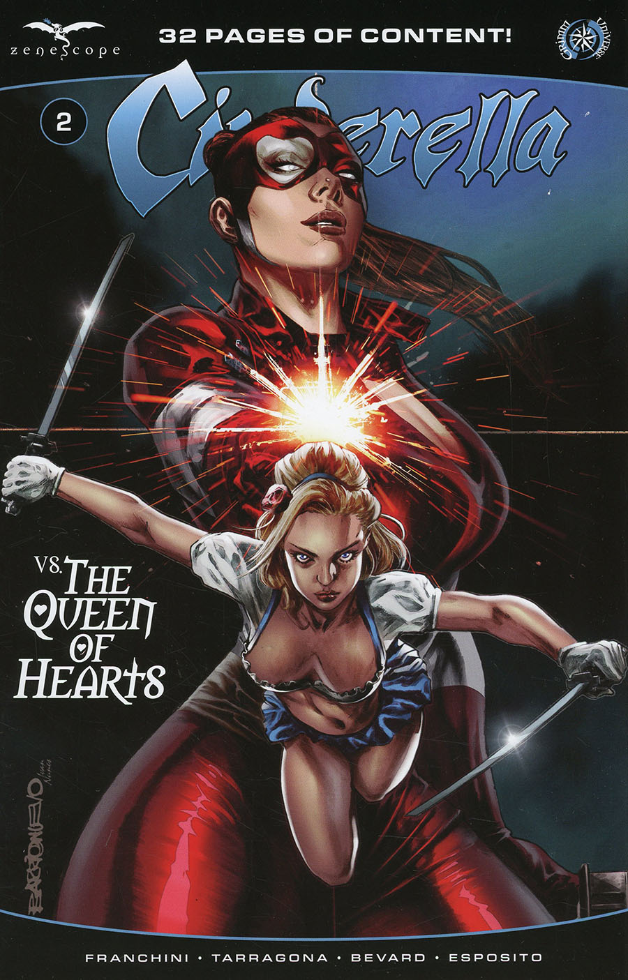 Grimm Fairy Tales Presents Cinderella vs The Queen Of Hearts #2 Cover A Al Barrionuevo