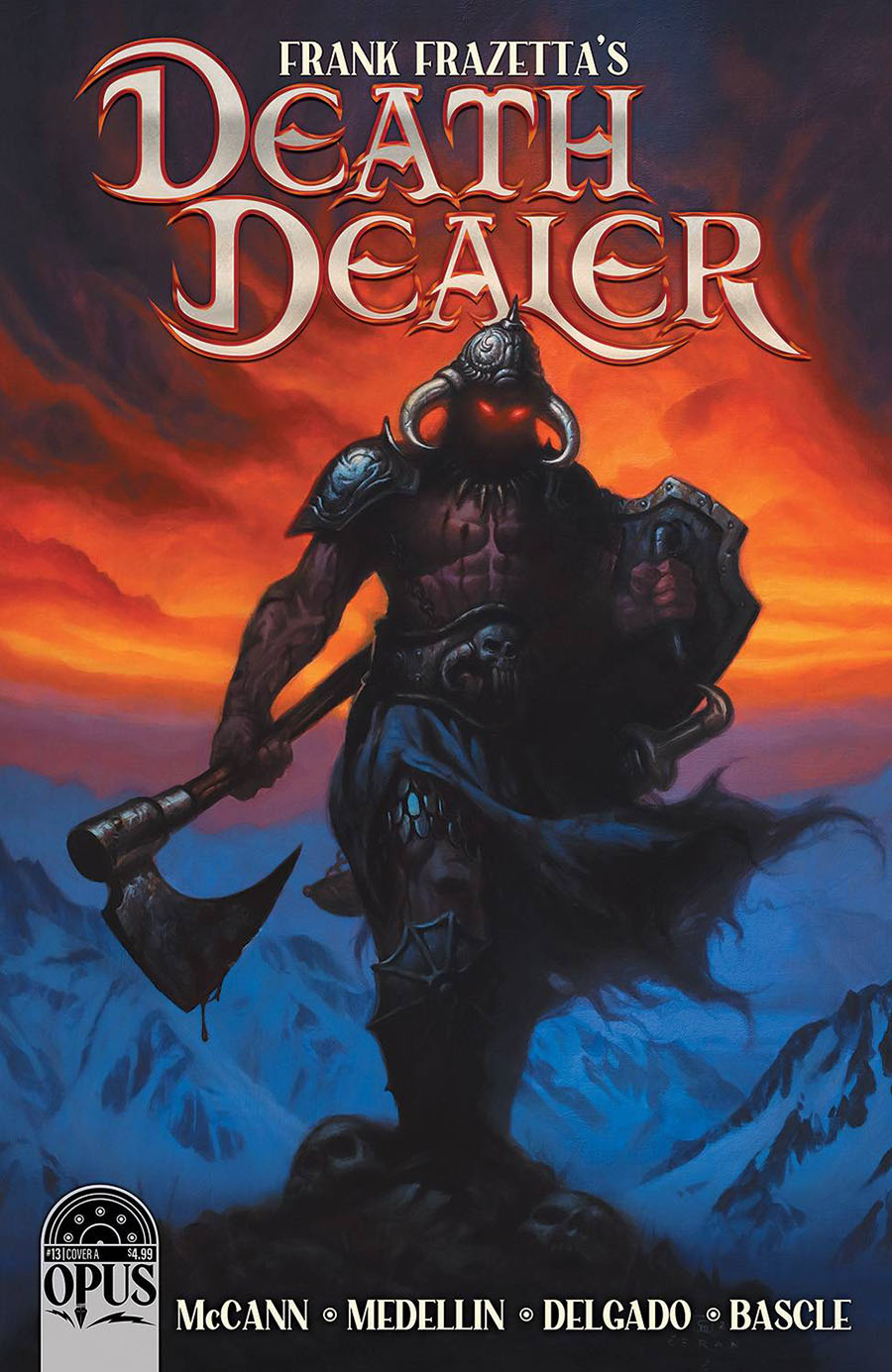 Frank Frazettas Death Dealer Vol 2 #13 Cover A Regular Milivoj Ceran Cover