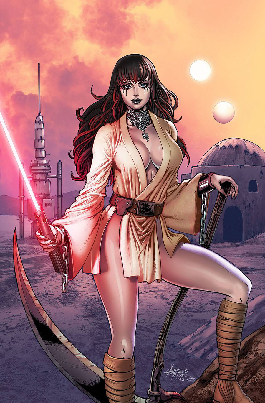 Grimm Fairy Tales Presents 2023 May The 4th Cosplay Pinup Special #1 (One Shot) Cover A Alfredo Reyes