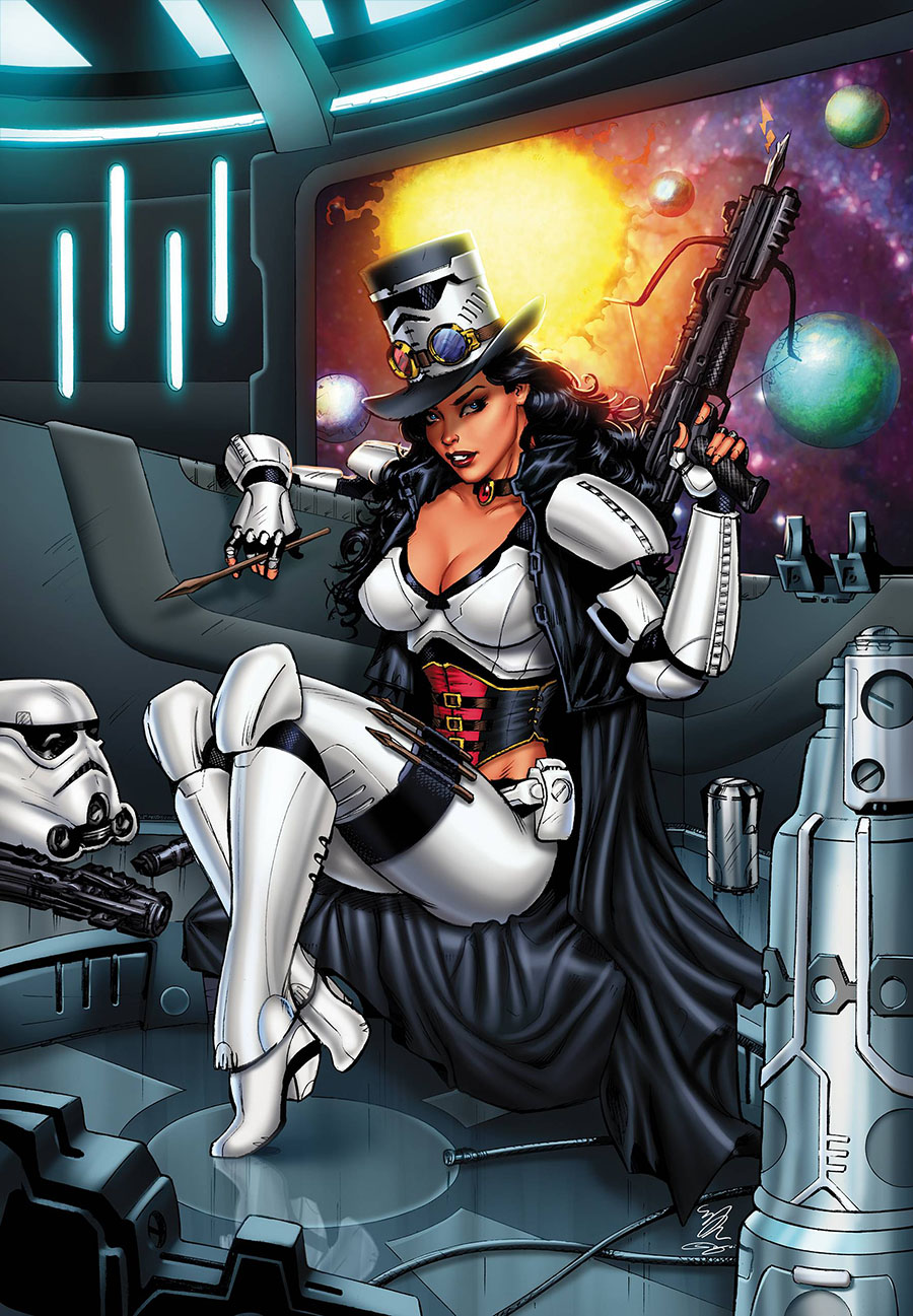 Grimm Fairy Tales Presents 2023 May The 4th Cosplay Pinup Special #1 (One Shot) Cover C Michael Dooney