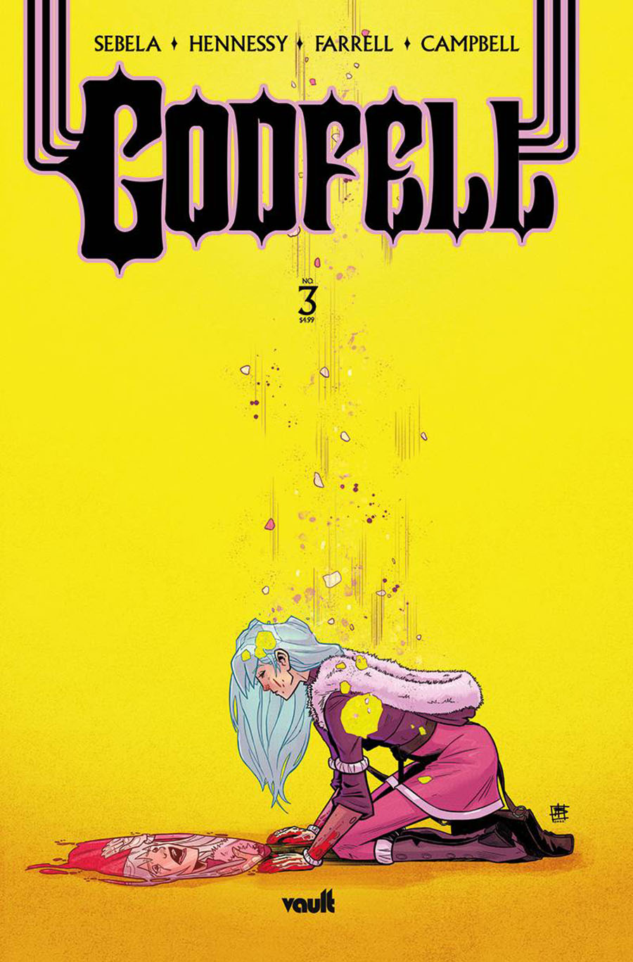 Godfell #3 Cover A Regular Ben Hennessy Cover