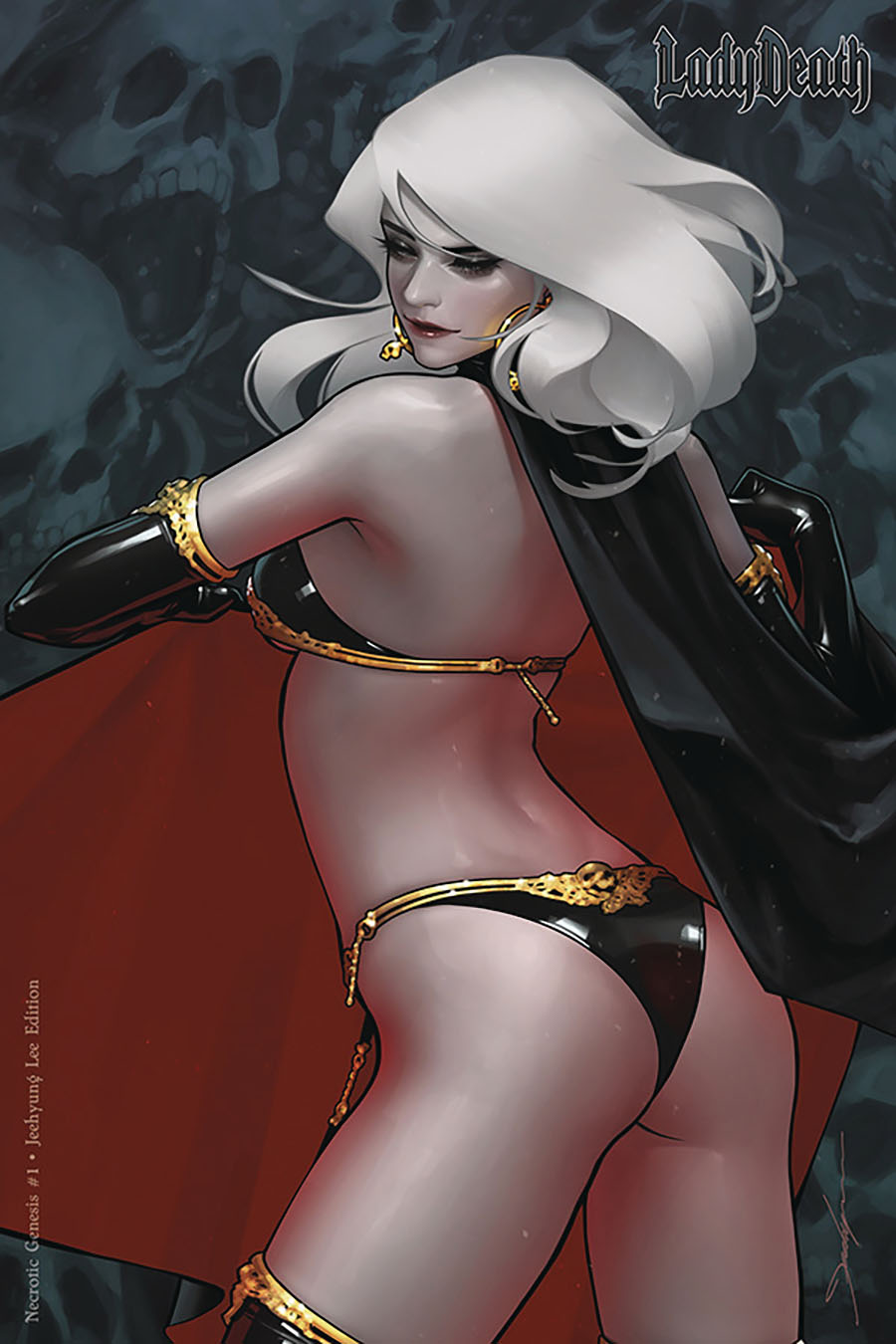 Lady Death Necrotic Genesis #1 Cover G Variant Jeehyung Lee Cover