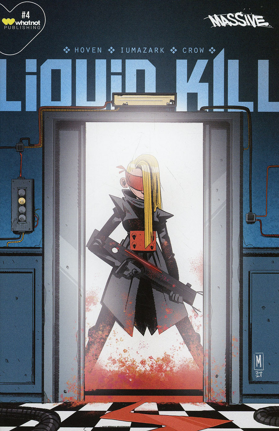 Liquid Kill #4 Cover C Variant Eduardo Medeiros Cover