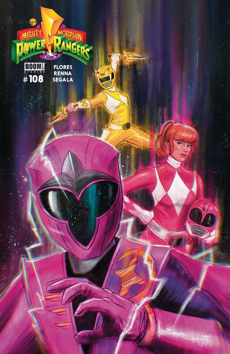 Mighty Morphin Power Rangers (BOOM Studios) #108 Cover B Variant Suspiria Vilchez Cover