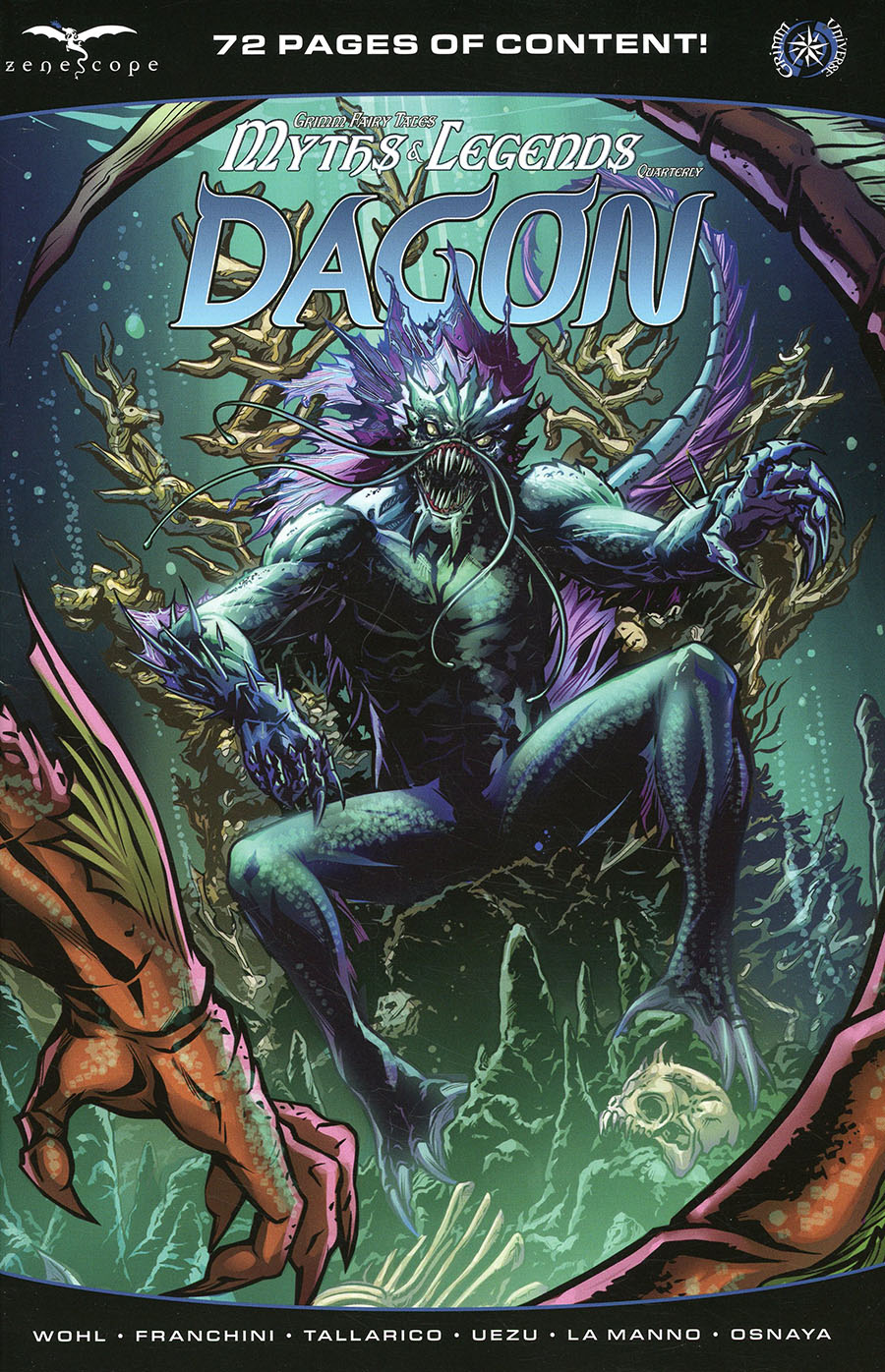 Grimm Fairy Tales Presents Myths & Legends Quarterly #13 Dagon Cover A Riveiro