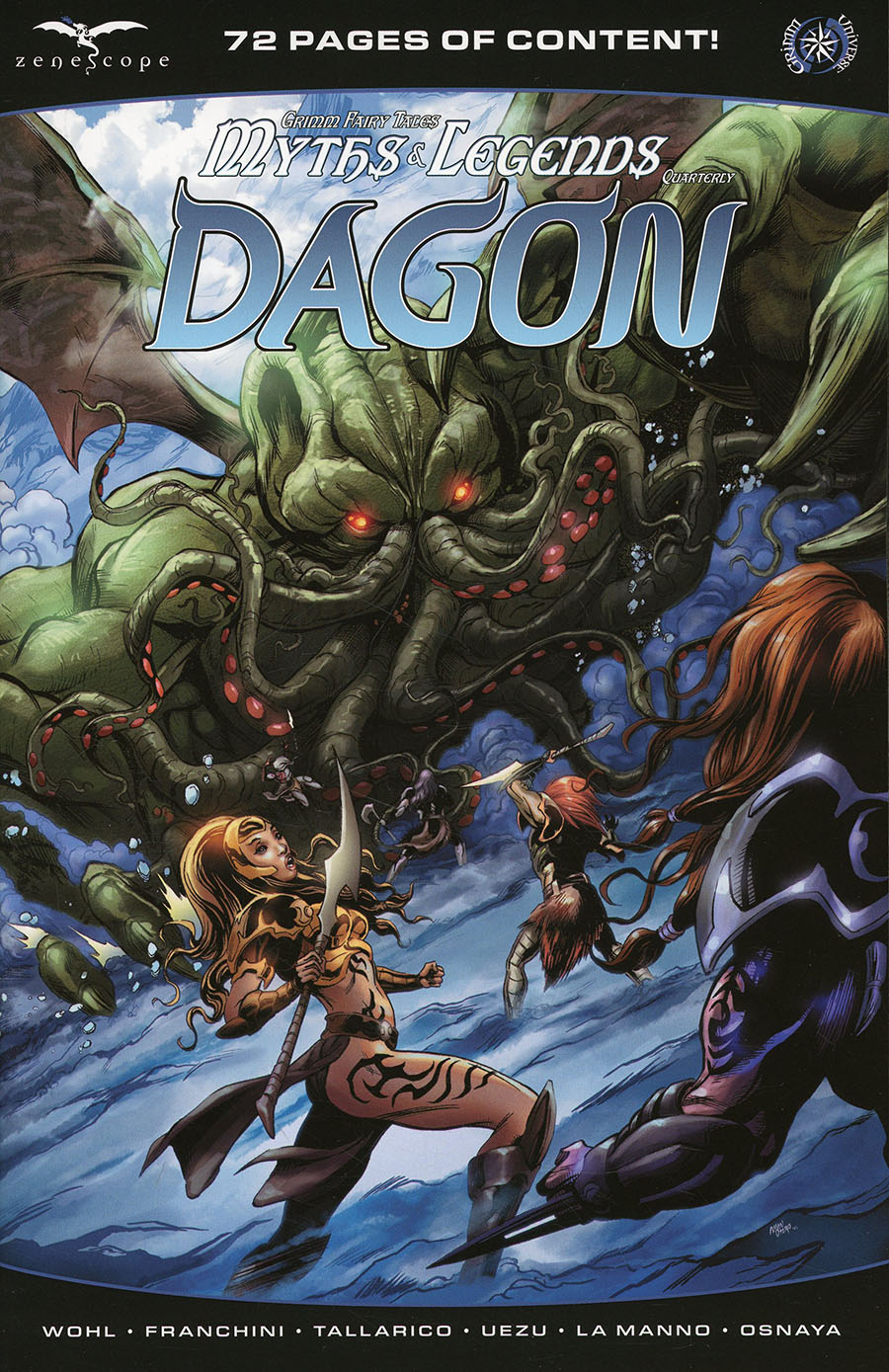 Grimm Fairy Tales Presents Myths & Legends Quarterly #13 Dagon Cover B Allan Otero