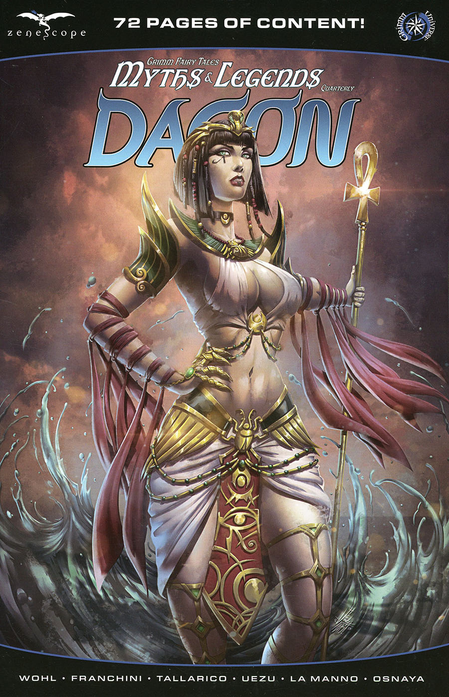 Grimm Fairy Tales Presents Myths & Legends Quarterly #13 Dagon Cover D Vinz El Tabanas