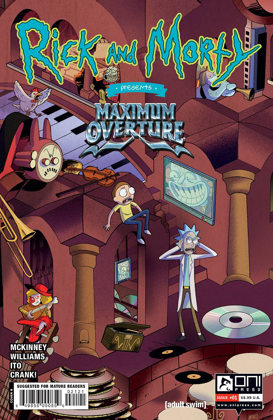 Rick And Morty Presents Maximum Overture #1 (One Shot) Cover B Variant Priscilla Tramontano Cover