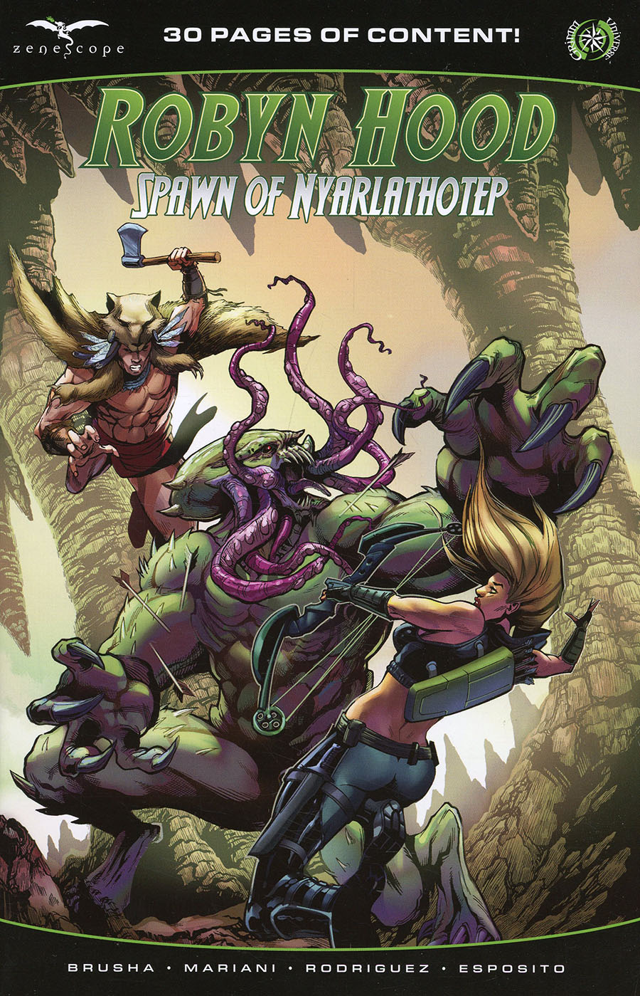 Grimm Fairy Tales Presents Robyn Hood Spawn Of Nyarlathotep #1 (One Shot) Cover B Allan Otero