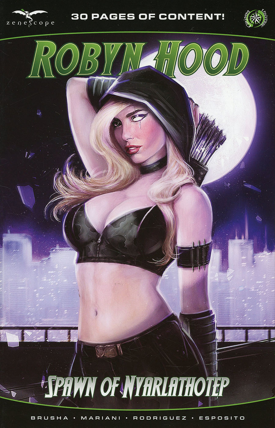 Grimm Fairy Tales Presents Robyn Hood Spawn Of Nyarlathotep #1 (One Shot) Cover C Pierluigi Abbondanza