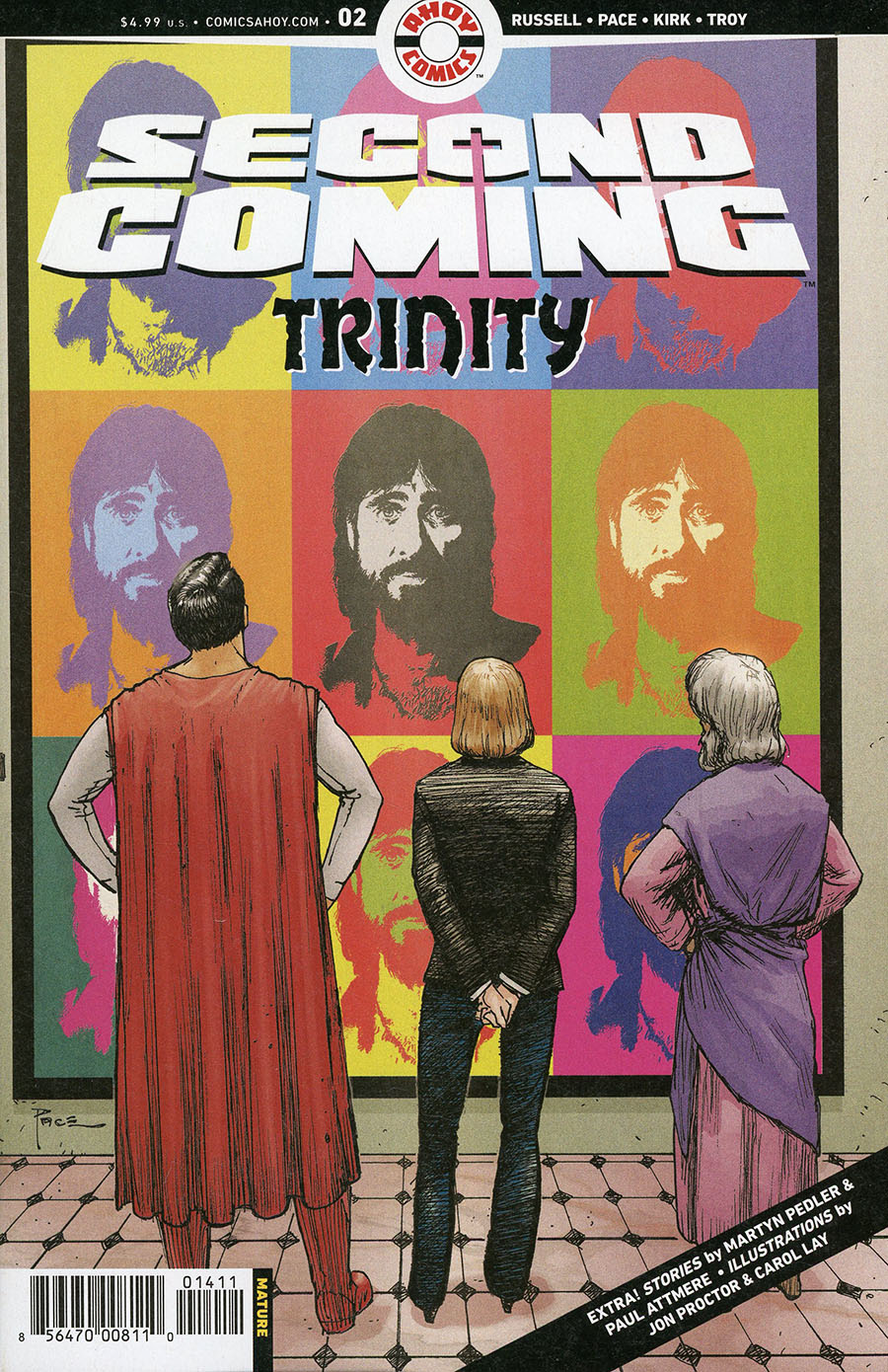 Second Coming Trinity #2 Cover A Regular Richard Pace Cover