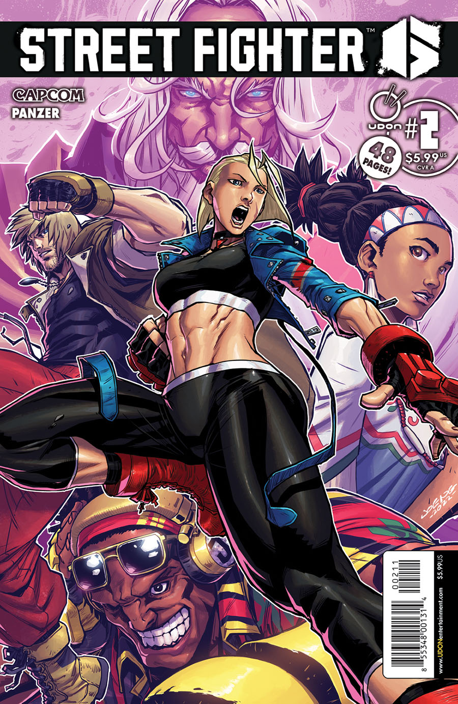 Street Fighter 6 #2 Cover A Regular Joe Ng Cover