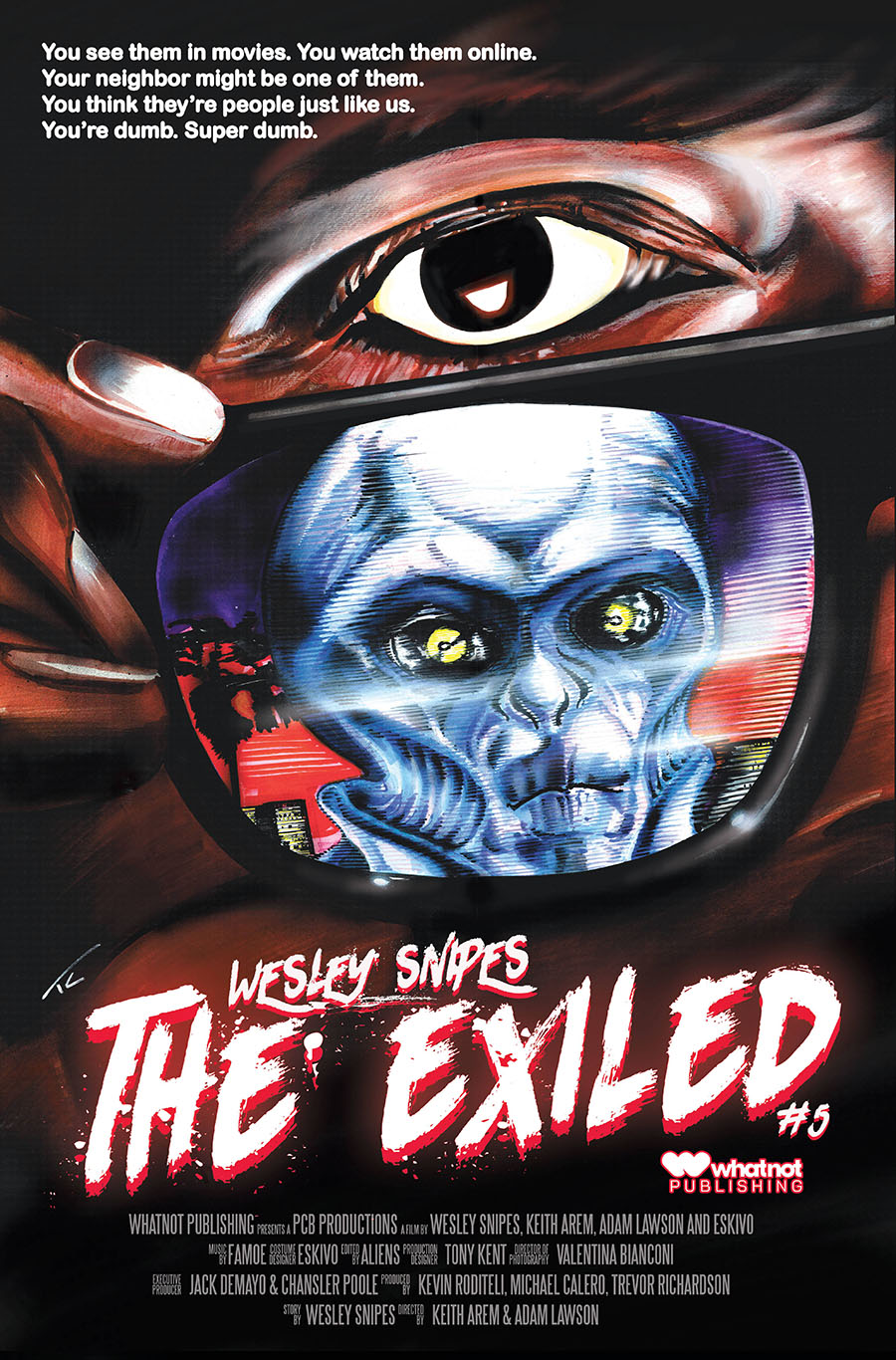 The Exiled #5 Cover C Variant Tony Kent They Live Homage Cover