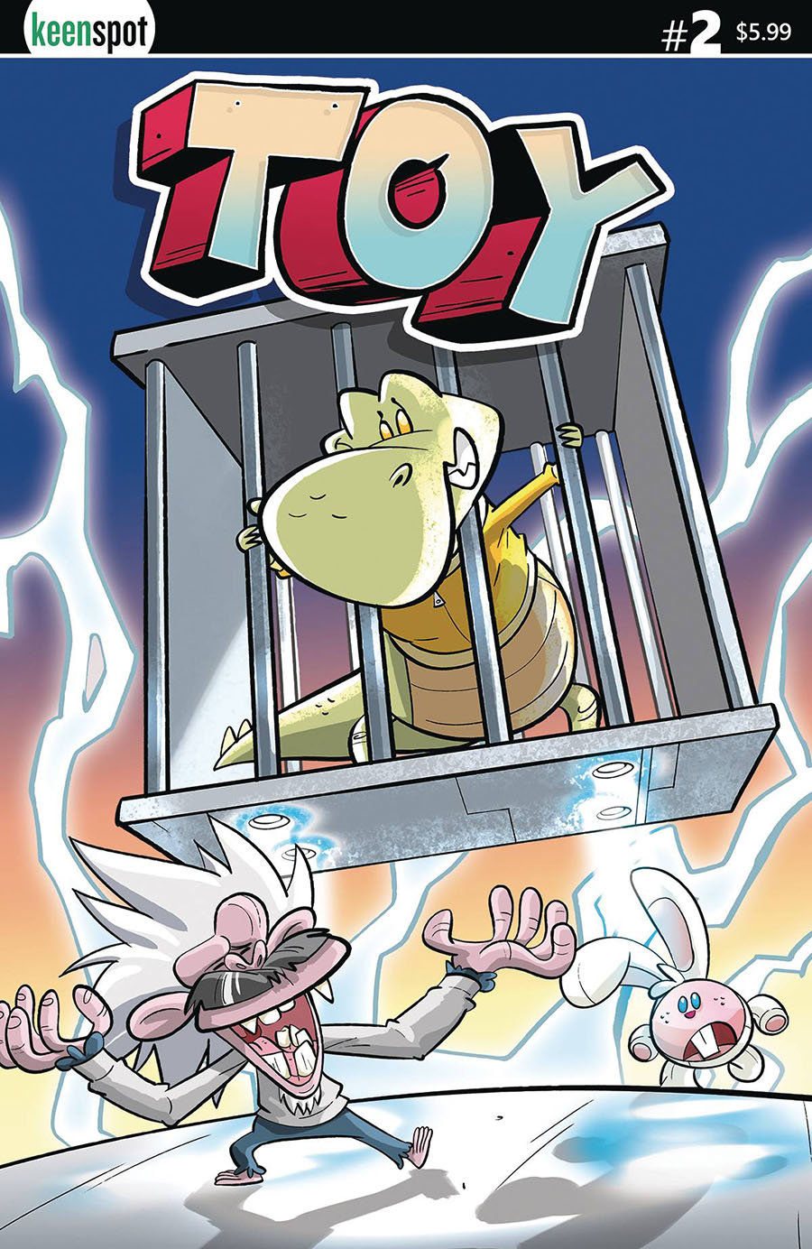 Toy #2 Cover A Regular Wilson Gandolpho Croc Caged Cover