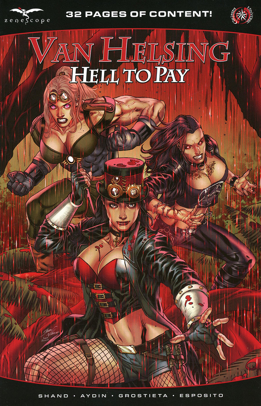 Grimm Fairy Tales Presents Van Helsing Hell To Pay #1 (One Shot) Cover A Igor Vitorino