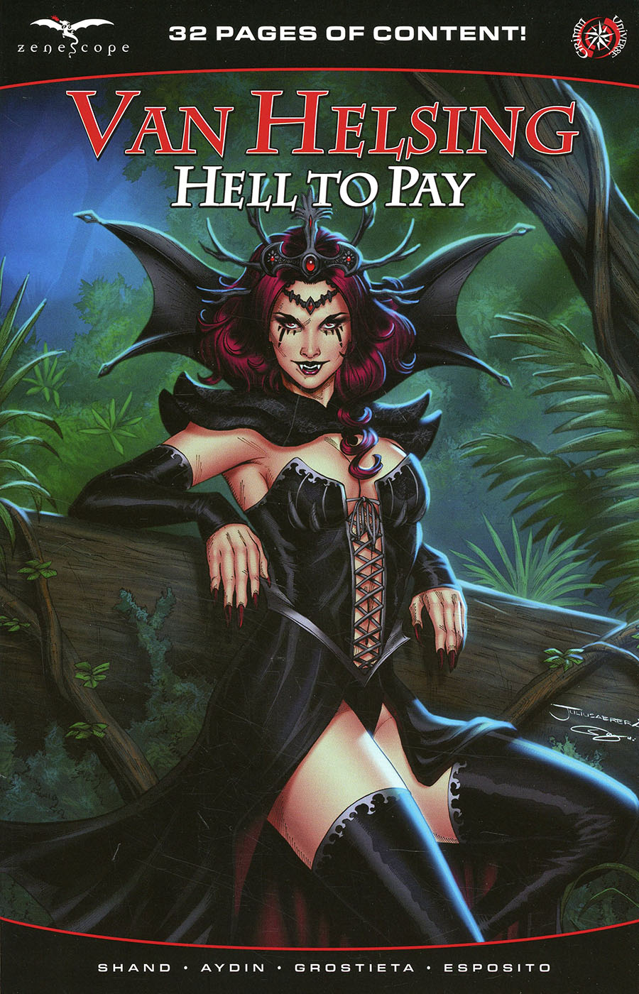 Grimm Fairy Tales Presents Van Helsing Hell To Pay #1 (One Shot) Cover B Julius Abrera